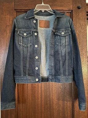 Ag Adriano Goldschmied Robyn Dark Blue Denim Jacket